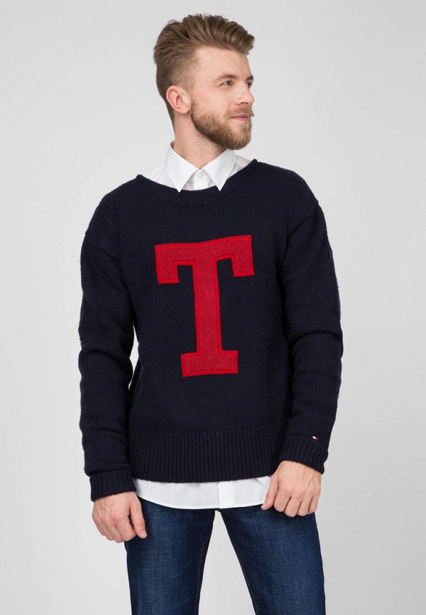 

Джемпер Tommy Hilfiger, Синий, VINTAGE INSPIRED OVERSIZED CNECK