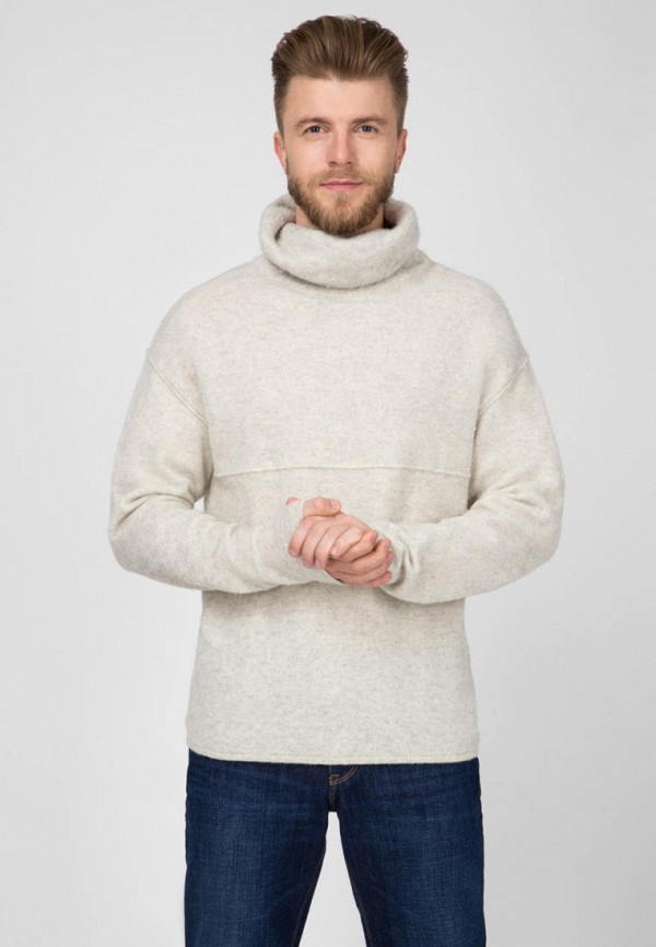 

Свитер Tommy Hilfiger, Серый, BOILED LAMBSWOOL BLEND HIGH NECK