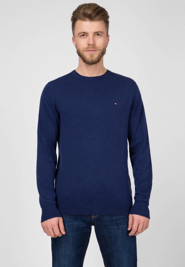 

Джемпер Tommy Hilfiger, COTTON SILK CNECK, Синий