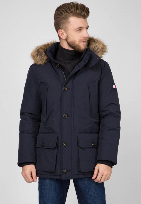 

Пуховик Tommy Hilfiger, HAMPTON DOWN PARKA, Синий