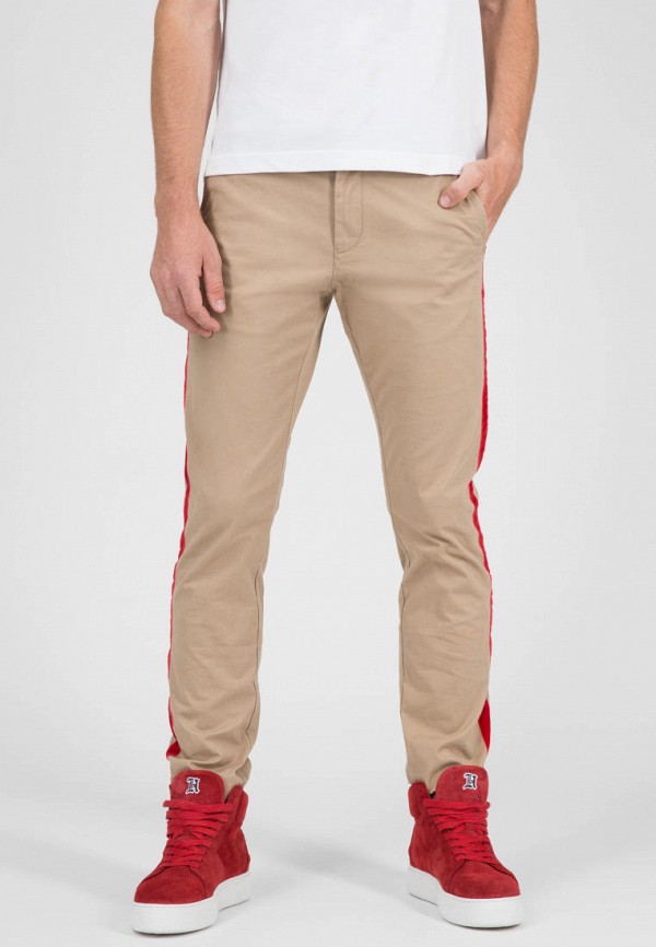 

Брюки Tommy Hilfiger, Бежевый, LEWIS HAMILTON STRIPE TAPE CHINO