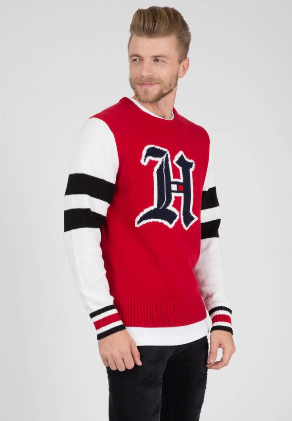

Джемпер Tommy Hilfiger, LEWIS HAMILTON VARSITY SWEATER, Красный