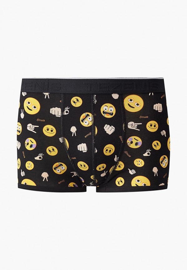 

Трусы Tezenis, Emoji Sign Cotton Boxers, Черный
