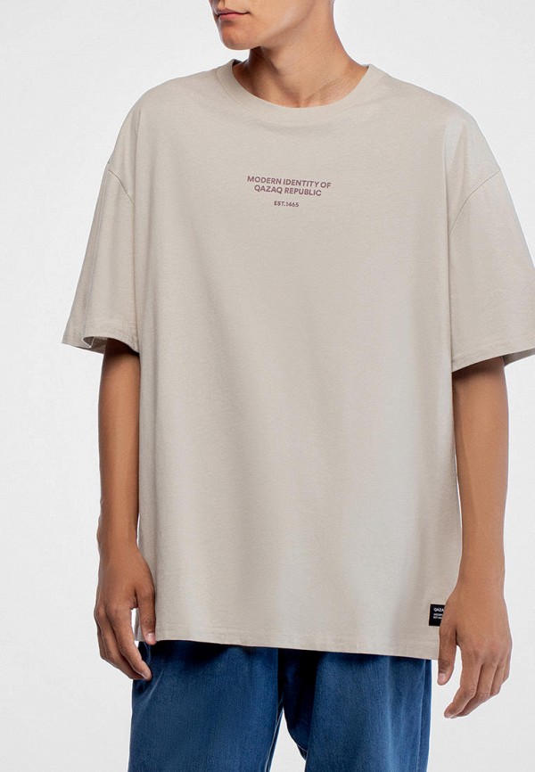 

Футболка Qazaq Republic, Серый, Modern Identity