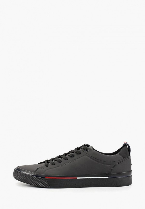

Кеды Tommy Hilfiger, CORPORATE LEATHER, Черный