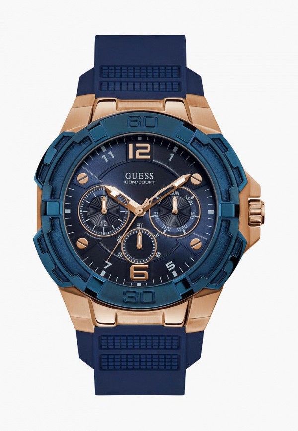 

Часы Guess, Синий, Guess MP002XM1K3NM