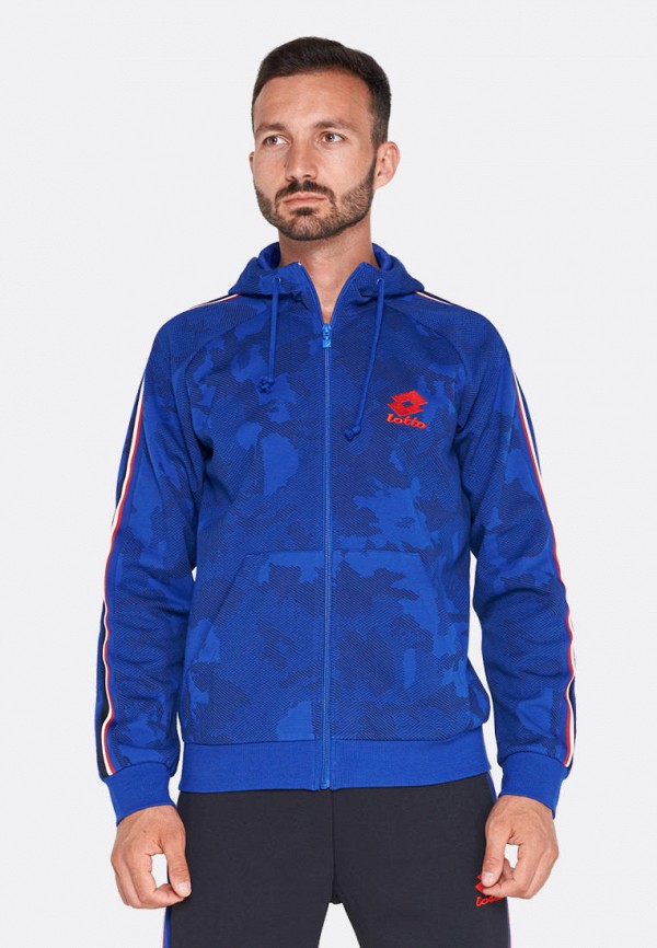 

Толстовка Lotto, Синий, ATHLETICA III SWEAT FZ HD PRT STP PL