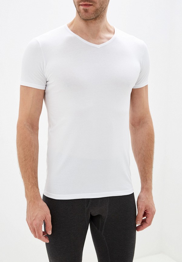 

Футболка домашняя Pompea, Белый, PM T-SHIRT V COTTON