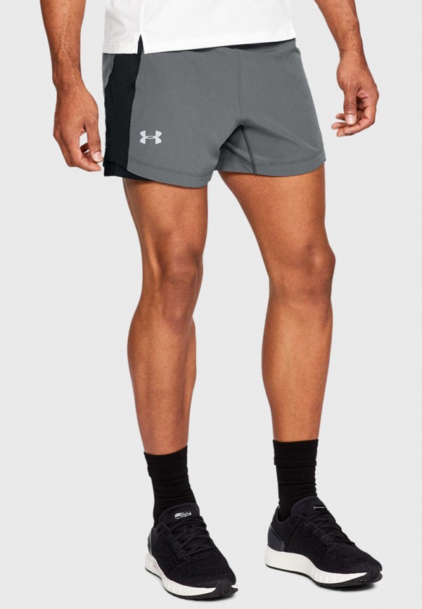 

Шорты спортивные Under Armour, Серый, UA QUALIFIER SPEEDPOCKET 5'' SHORT