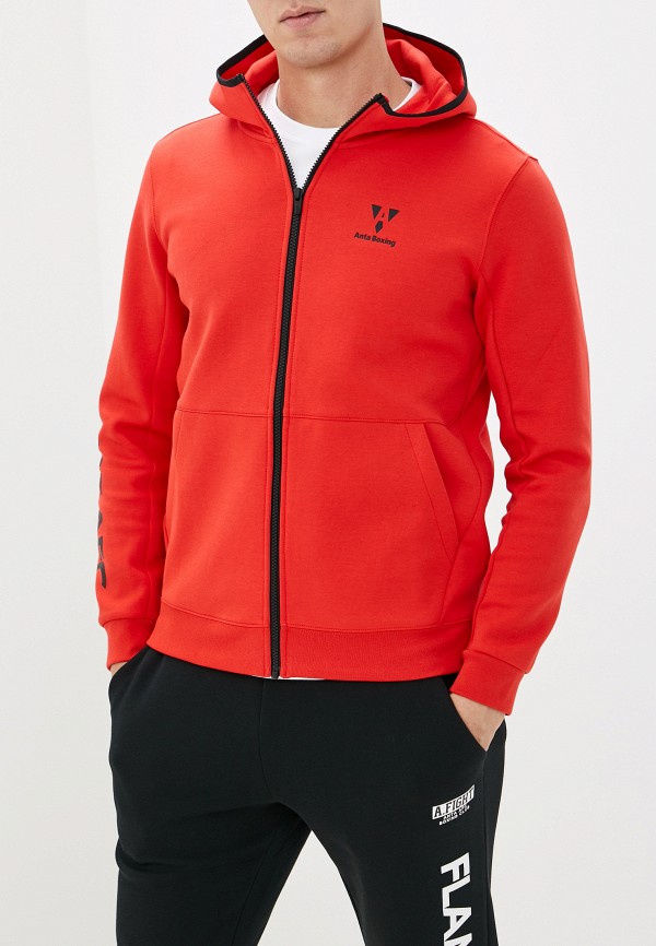 

Толстовка Anta, Красный, Boxing HERO Quick take off zipper / A-SPORTS SHAPE
