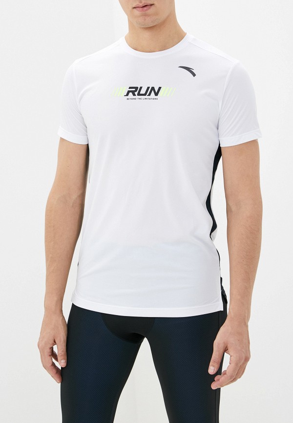 

Футболка спортивная Anta, Белый, Running Jogging A-Fiber Energy