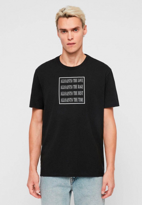 

Футболка AllSaints, Черный, MG014R