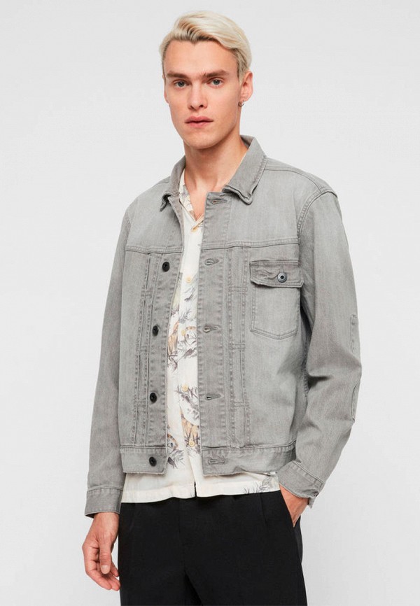 

Куртка джинсовая AllSaints, Серый, AllSaints MP002XM1K4G4
