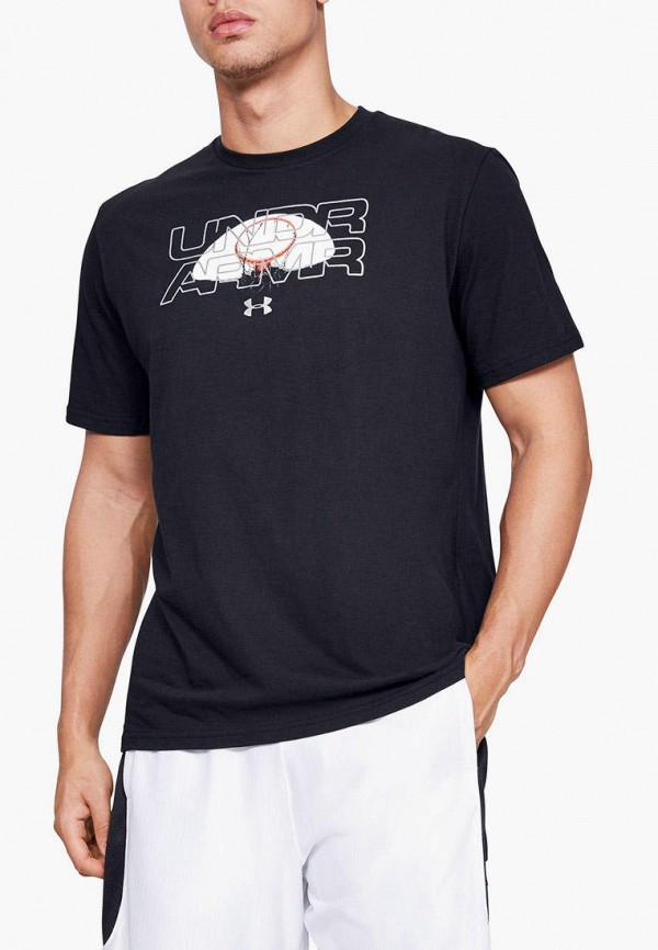 

Футболка спортивная Under Armour, Черный, Under Armour MP002XM1K4Z0