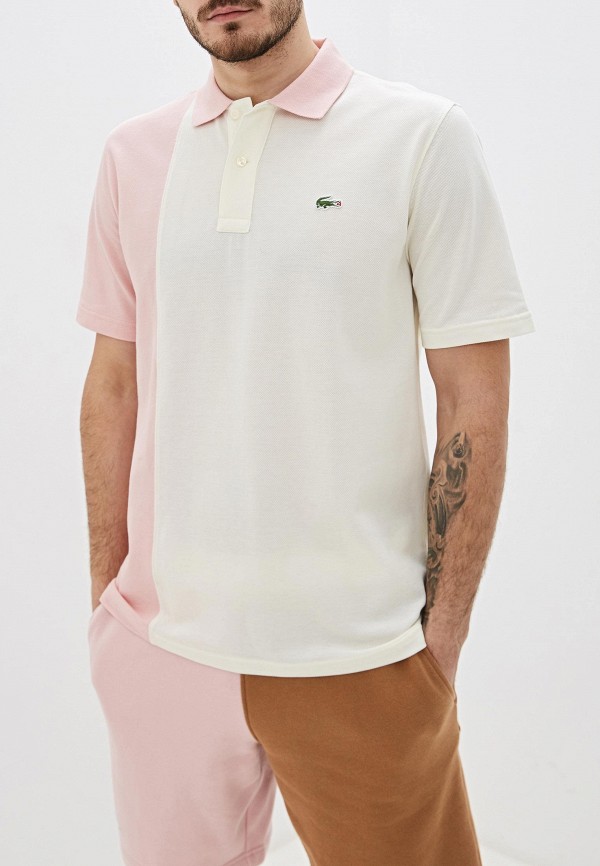 

Поло Lacoste, Бежевый