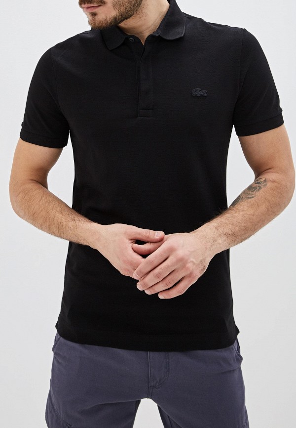 

Поло Lacoste, Черный