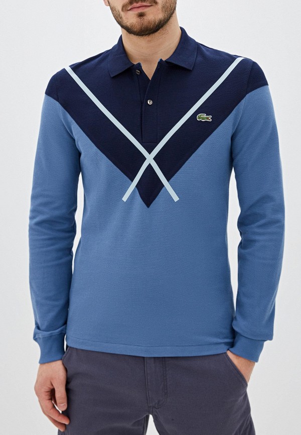 

Поло Lacoste, Синий