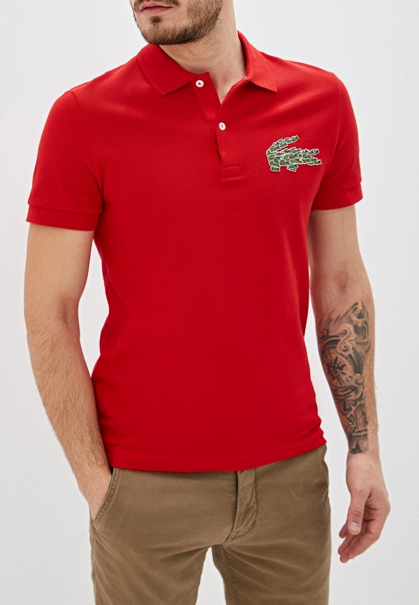 

Поло Lacoste, Красный