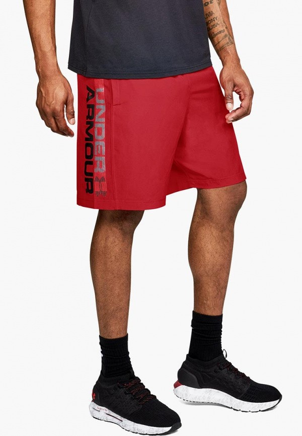 

Шорты спортивные Under Armour, Красный, Woven Graphic Wordmark Short