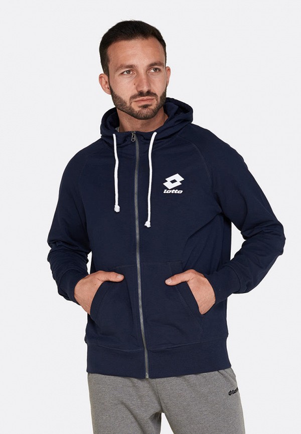 

Толстовка Lotto, Синий, SMART SWEAT FZ HD FT LB