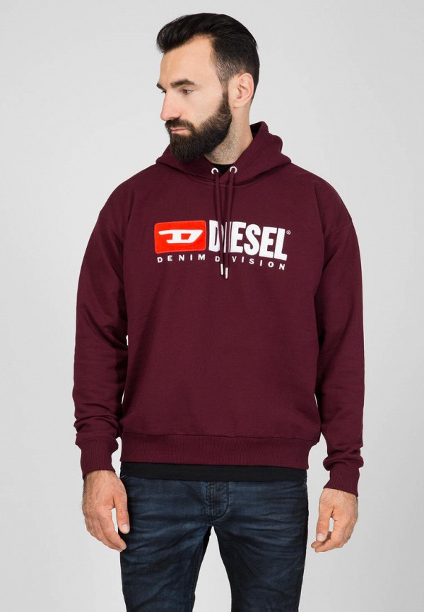 

Худи Diesel, Бордовый, Diesel MP002XM1K623