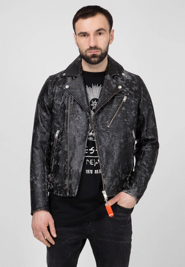 

Куртка кожаная Diesel, Черный, L-KRAMPIS-A