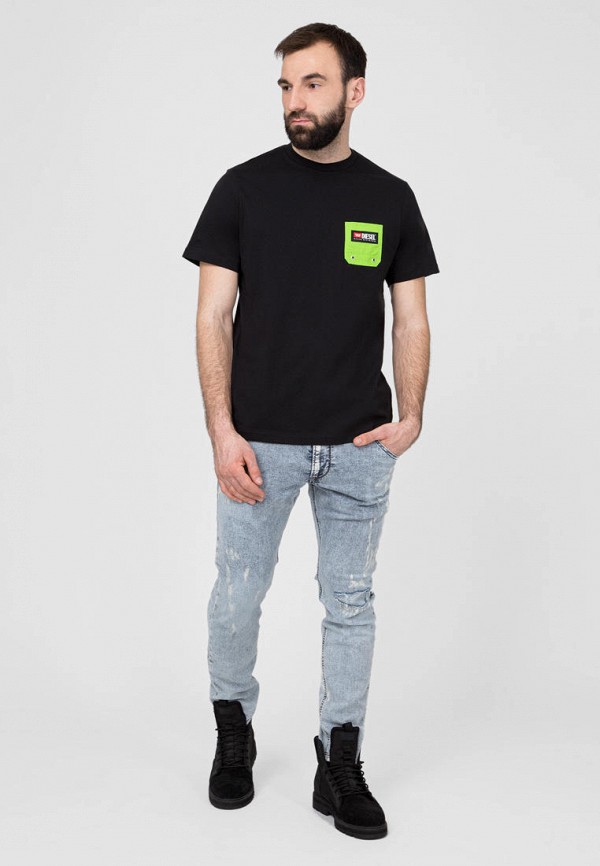 

Футболка Diesel, Черный, Diesel MP002XM1K63B