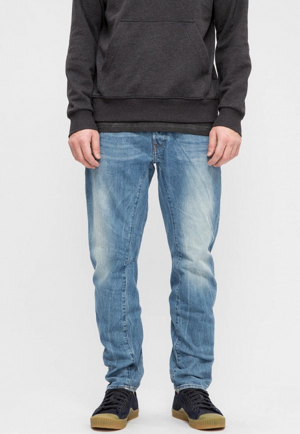 

Джинсы G-Star Raw, Голубой, A Crotch 3D Tapered