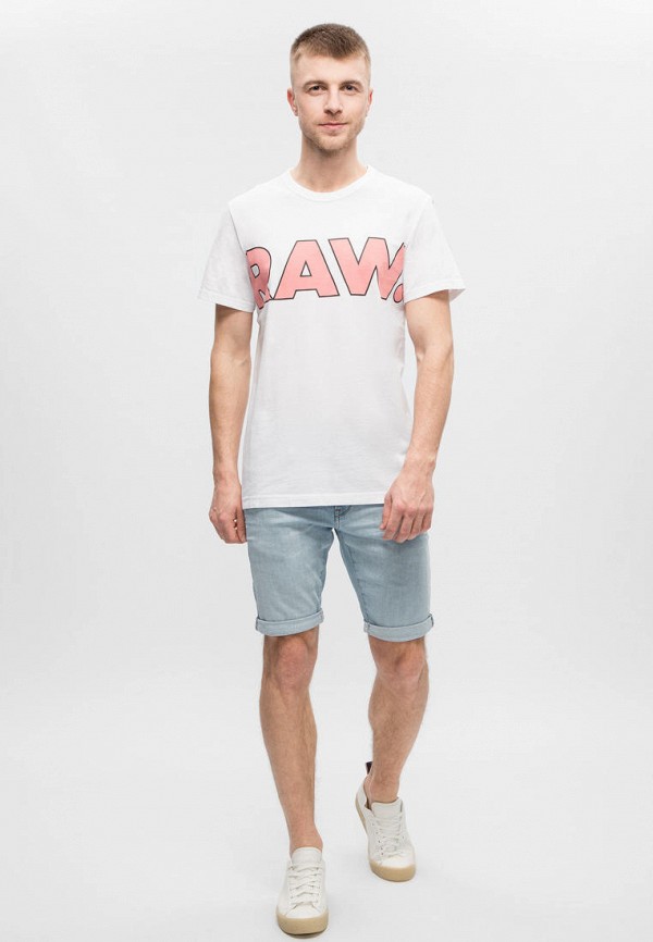 

Шорты джинсовые G-Star Raw, Голубой, G-Star Raw MP002XM1K649