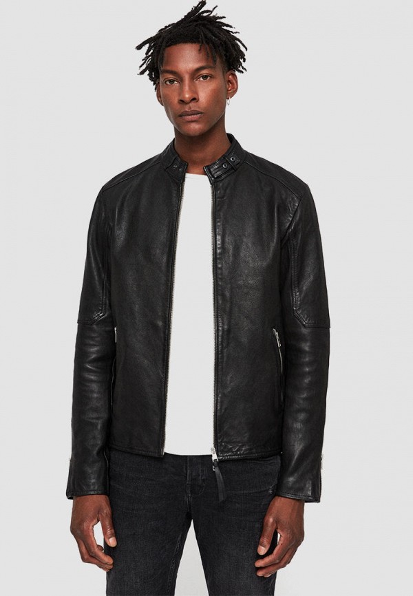 

Куртка кожаная AllSaints, Черный, CORA JACKET