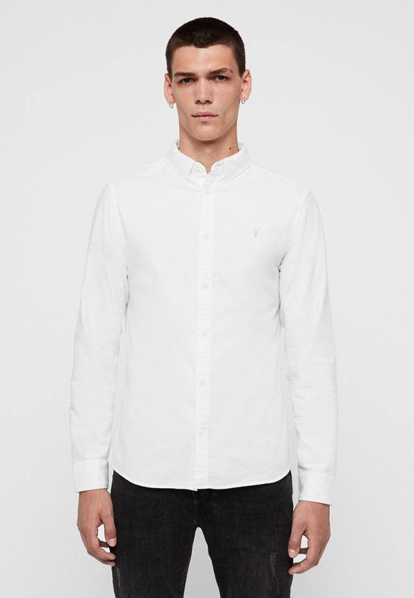 

Рубашка AllSaints, Белый, HUNGTINGDON LS SHIRT