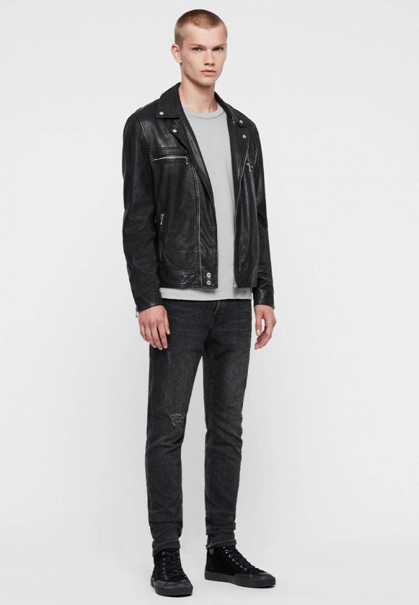 

Куртка кожаная AllSaints, Черный, AllSaints MP002XM1K65R