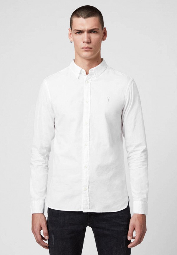 

Рубашка AllSaints, Белый, AllSaints MP002XM1K6VB