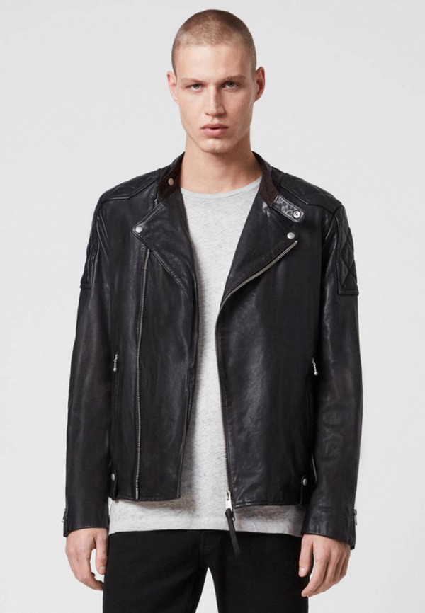

Куртка кожаная AllSaints, Черный, AllSaints MP002XM1K6VE