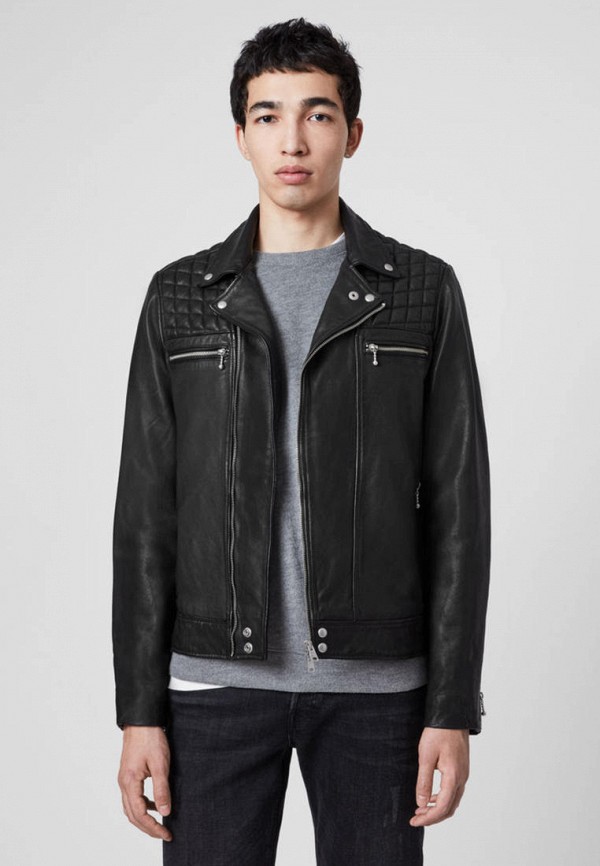 

Куртка кожаная AllSaints, Черный, AllSaints MP002XM1K6VR