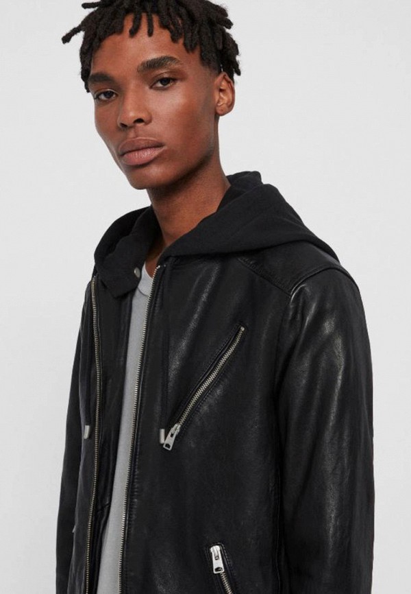 

Куртка кожаная AllSaints, Черный, AllSaints MP002XM1K783
