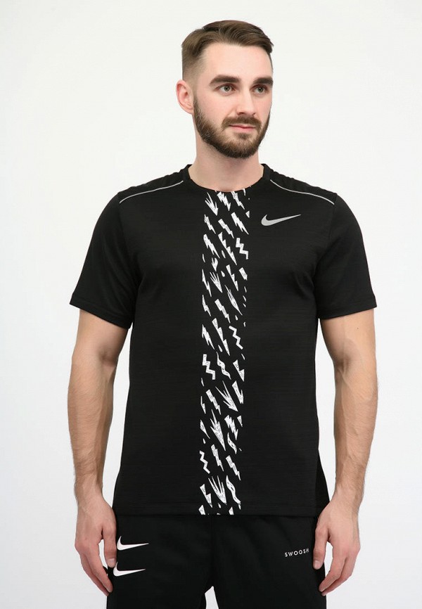 

Футболка спортивная Nike, Черный, Nike MP002XM1K787