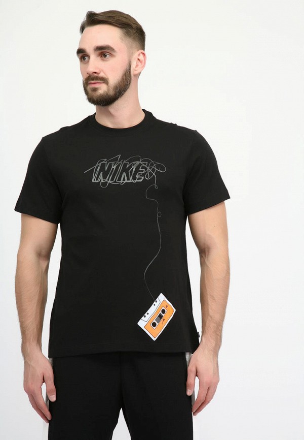 

Футболка спортивная Nike, Черный, Nike MP002XM1K788