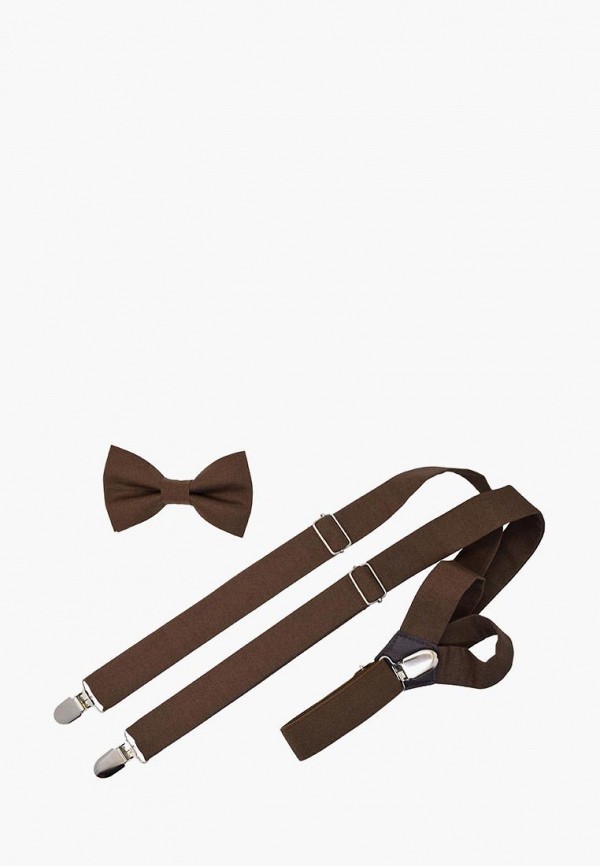 

Бабочка и подтяжки Rainbowtie, Коричневый