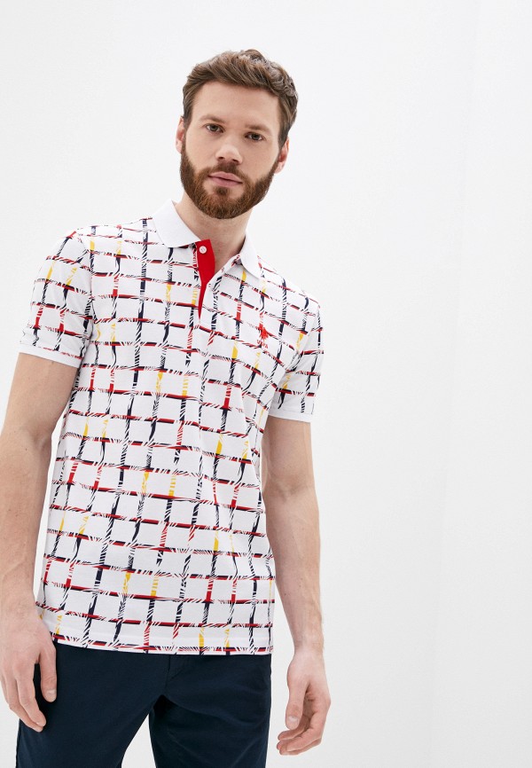 

Поло U.S. Polo Assn, Белый