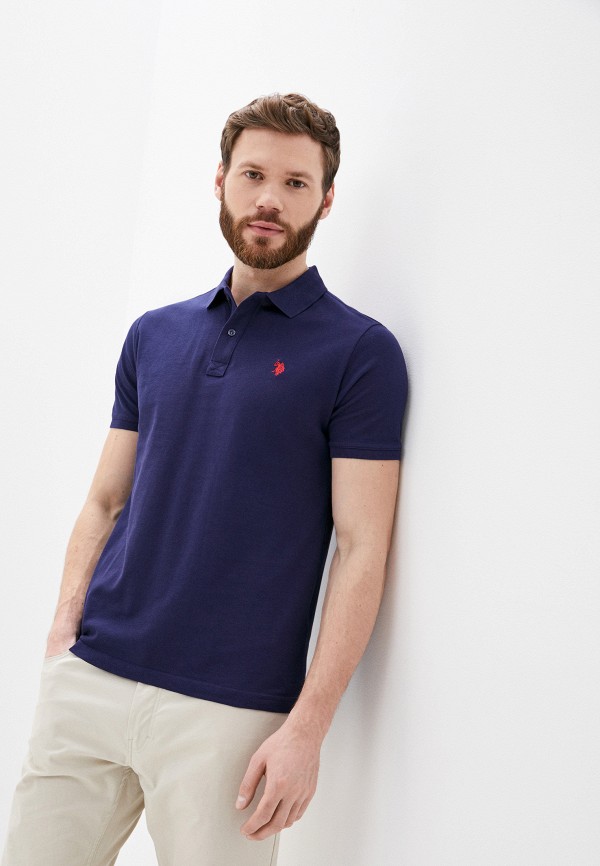 

Поло U.S. Polo Assn, Синий