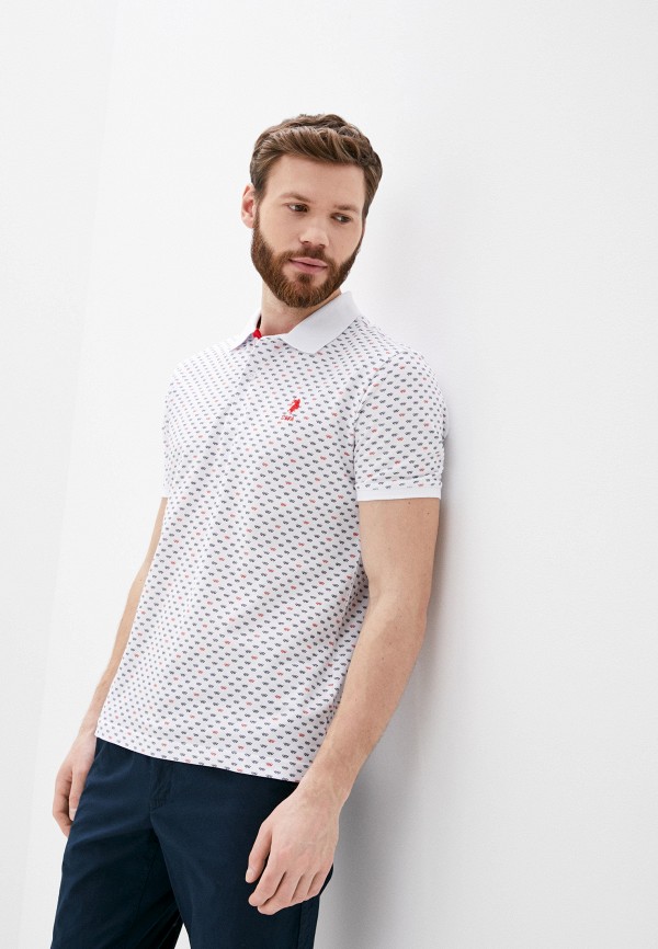 

Поло U.S. Polo Assn, Белый