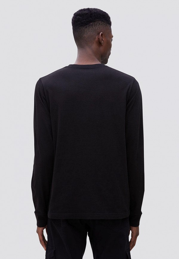 

Лонгслив Alpha Industries, Черный, Alpha Industries MP002XM1K8JG