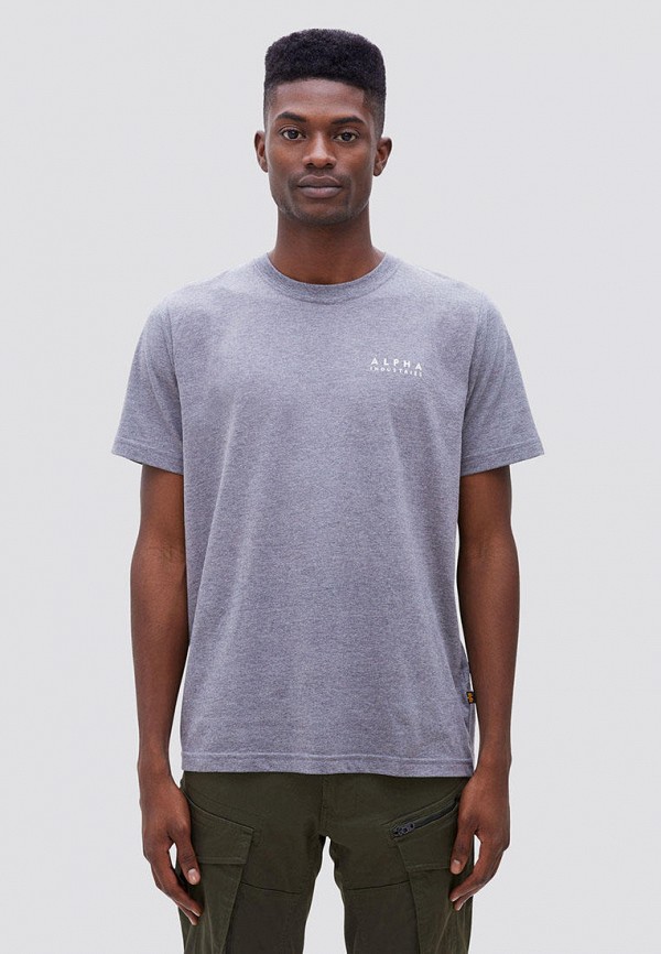 

Футболка Alpha Industries, Серый, Alpha Industries MP002XM1K8JH