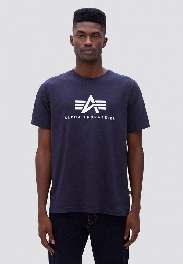 

Футболка Alpha Industries, Синий