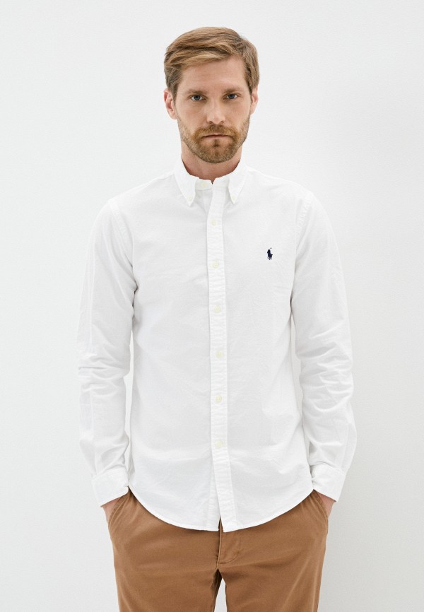 Рубашка Polo Ralph Lauren цвет белый  Фото 3