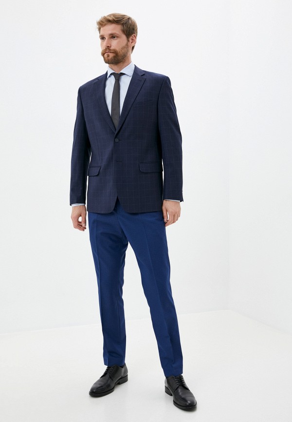 Пиджак Bazioni синий, размер 60, фото 2