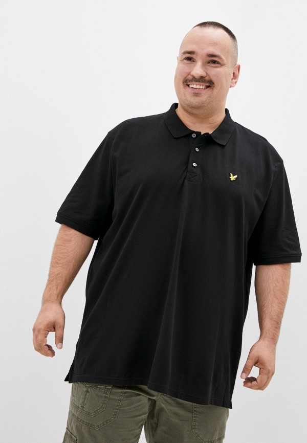

Поло Lyle & Scott, Черный, Plain Polo Shirt