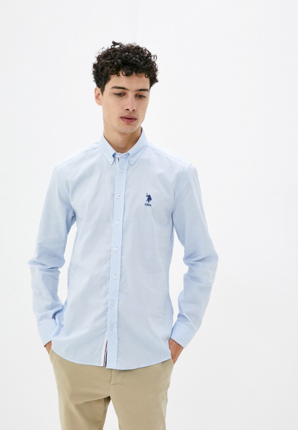 

Рубашка U.S. Polo Assn, Голубой
