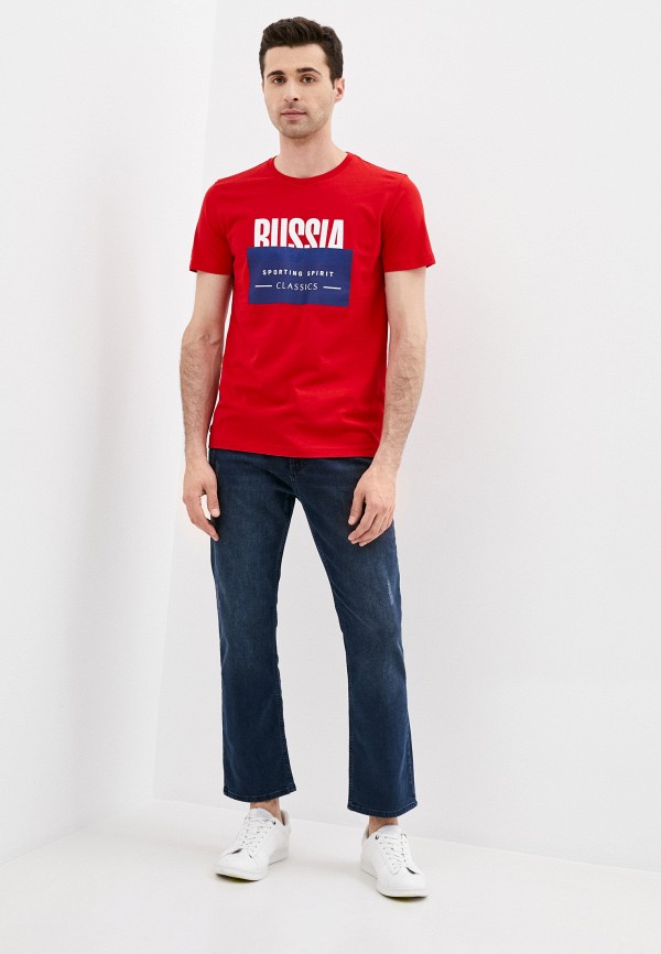 

Футболка Lacoste, Красный